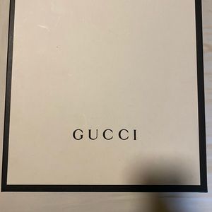 Large empty Gucci box
